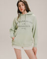 Hoodie Relaxed Estampada,VERDE MENTA CLARO